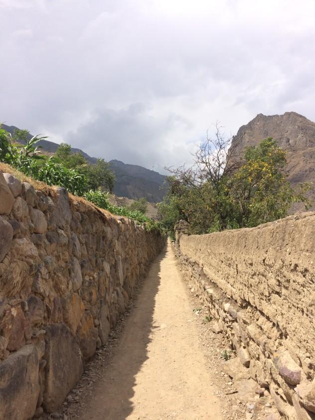  en af de mange smukke stier i Ollantaytambo. / / / Den mest omfattende guide derude til Ollantaytambo, Peru, en lille by på vej til Machu Picchu, som jeg havde fornøjelsen at bo i et par måneder! / #Ollantaytambo # machu Picchu # sacred # valley # valle # sagrado # Travel # Cusco #Cusco # guide # rejseplan # hvad #til #gør # spis