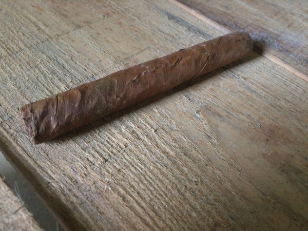 Discovering Cigars on Horseback in Viñales Cuba closeup hand rolled cigar