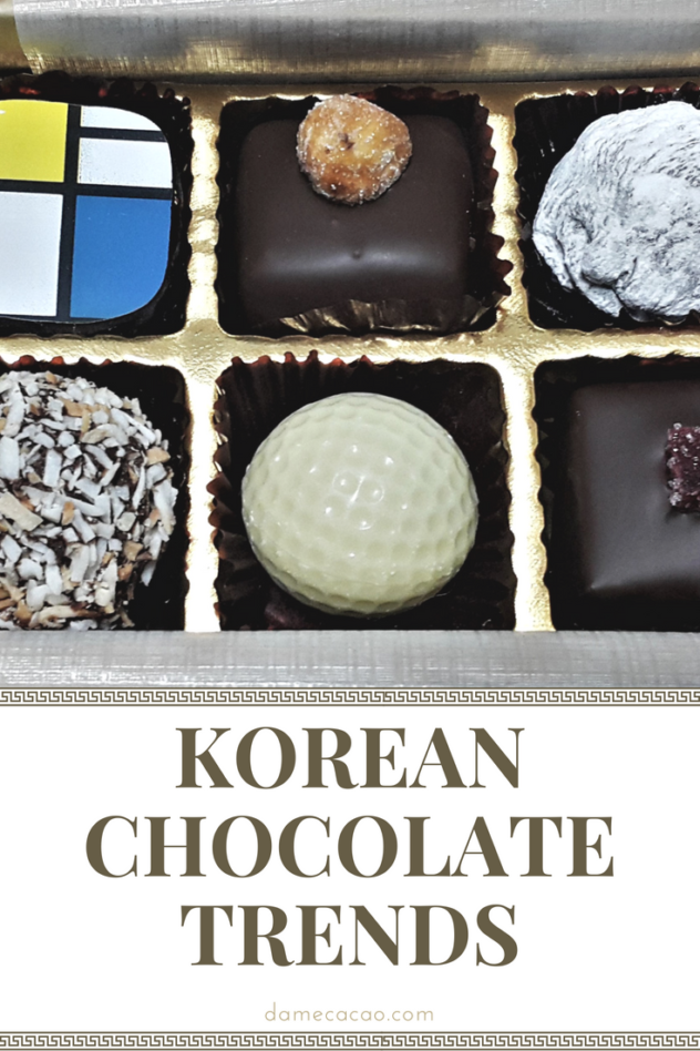 Korean chocolate pinterest pin 1