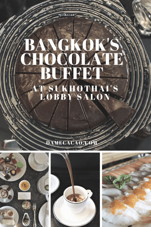 Bangkok Chocolate Buffet at Sukhothai's Lobby Salon | #Bangkok #Thailand #chocolate #european #travel #foodie #buffet #foodies #thai #sukhothai #hot #chocolat #hotel