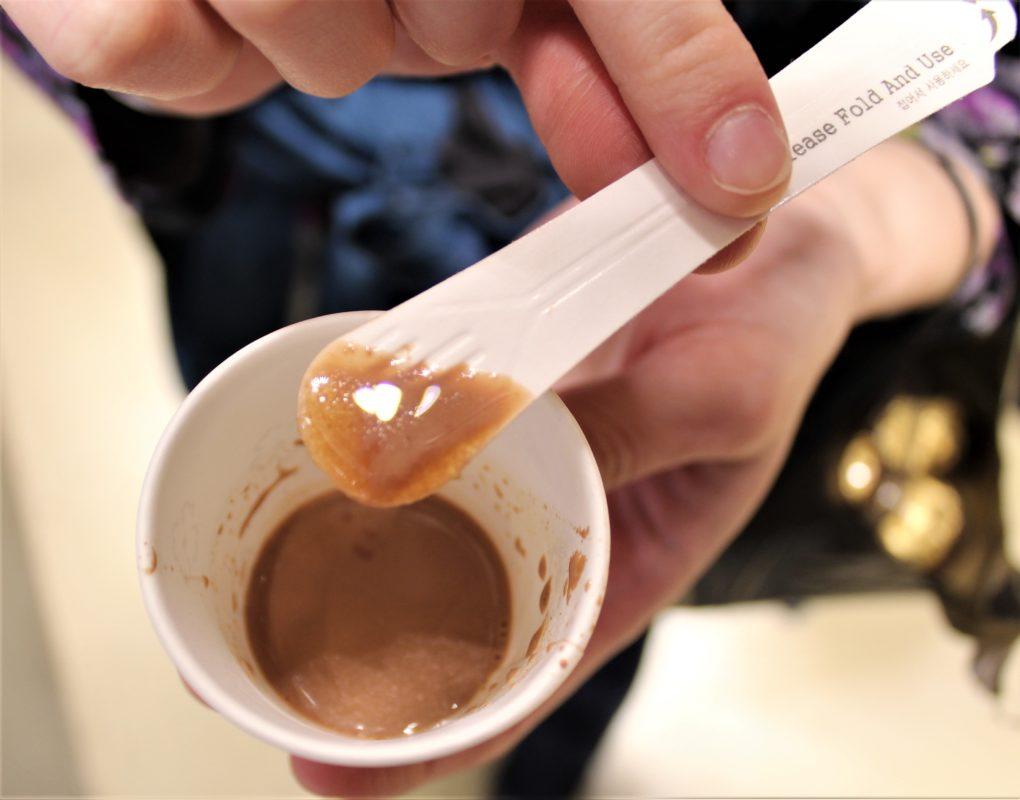 cacao soup from tree to bar in Gyeonggi-do, South Korea