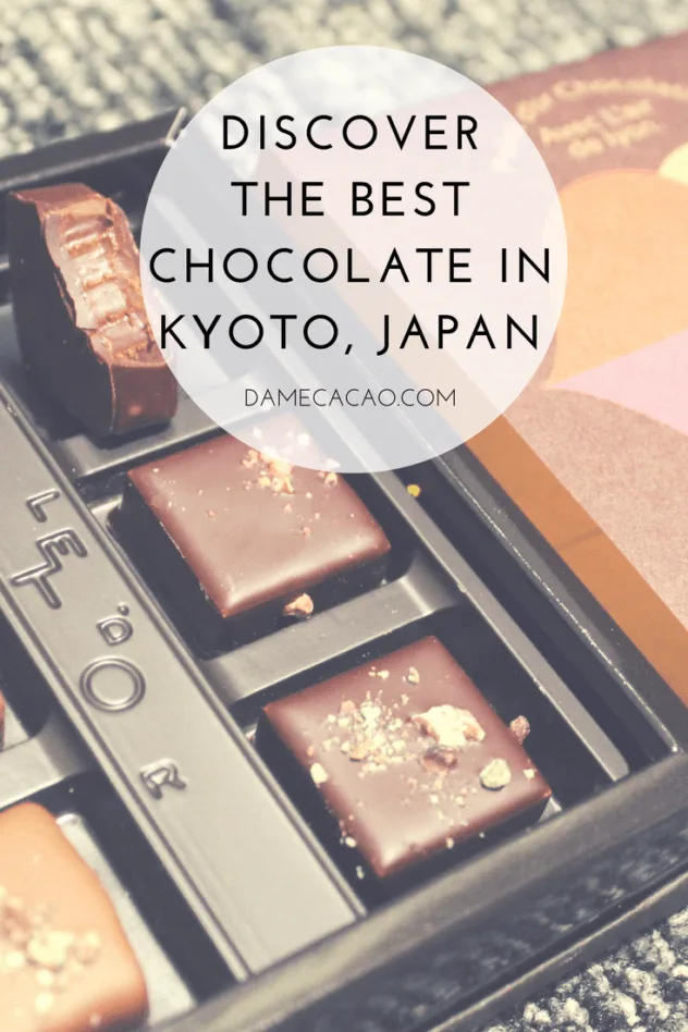 Kyoto chocolate pinterest pin 2