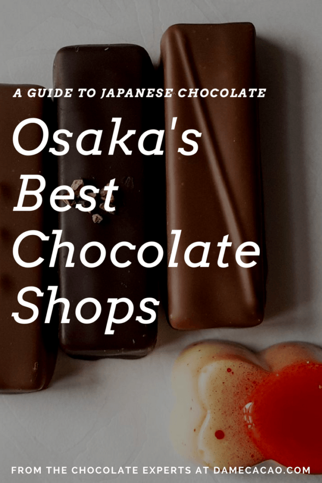 Osaka chocolate pinterest pin 1