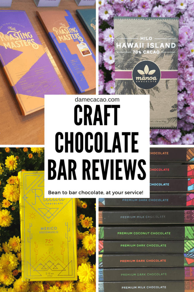Looking for the best chocolates in the world? How about by exploring hundreds of bean to bar chocolate reviews written by an expert at damecacao.com | #bean #to #bar #chocolate #review #reviews #craft #microbatch #small #batch #artisanal #dandelion #patric #rogue