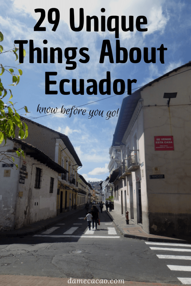 After three months living in Quito and traveling the country on the weekends, I've collected a tip or two (dozen) for first-time visitors to Ecuador. These are some of the mistakes you'll be glad you avoided! | #travel #ecuador #south #america #quito #unique #things #to #do #know #before #go #what #traveling #backpack #backpacking #cuenca #guyaquil #mindo #montanita