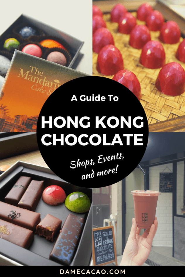 Hong Kong Chocolate pinterest pin 2