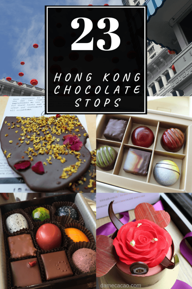 Hong Kong Chocolate pinterest pin 4