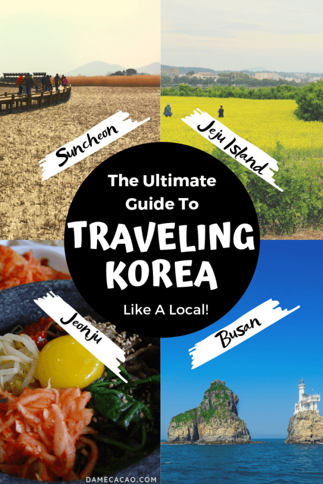 Korea Itinerary pinterest pin 6