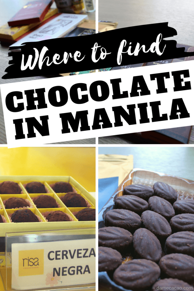 Manila Chocolate pinterest pin 2