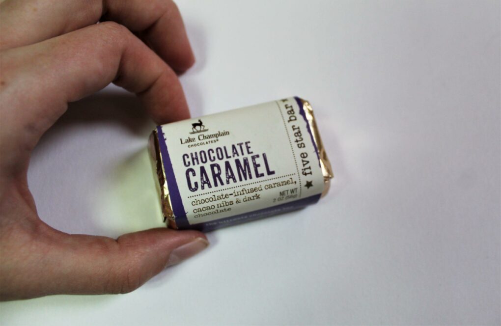 Lake Champlain Caramel Chocolate Bars from Whole Foods
