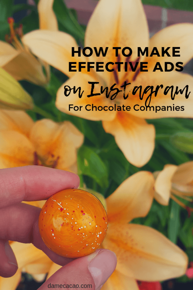 Looking to connect with or find customers through social media? Learn all about running the most effective ads on Instagram for your small food business. | #advertising #social #media #instagram #chocolate #chocolat #basics #cacao #bean #to #bar #craft #food #entrepreneur #tips #improve #how #to #make #making #ad #ads