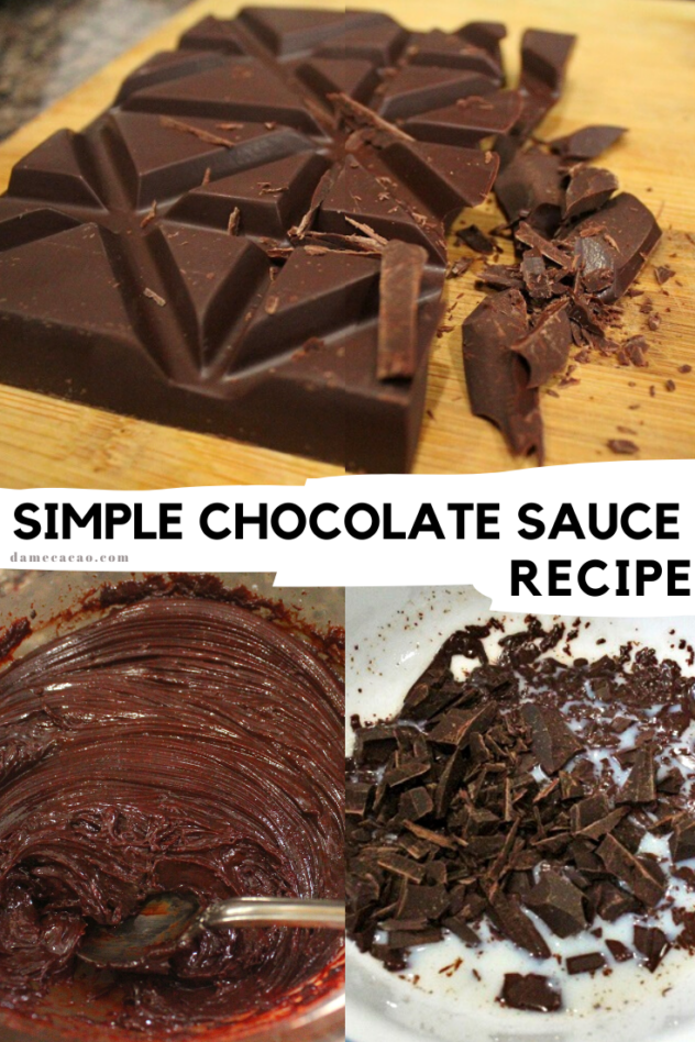 chocolate sauce recipe pinterest pin 1