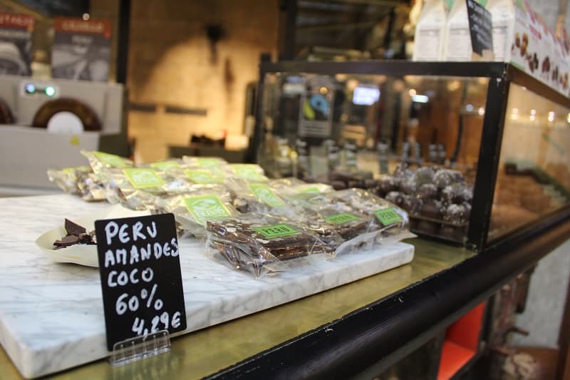 Assorted Belgium chocolate pieces from top Belgian chocolate brands.