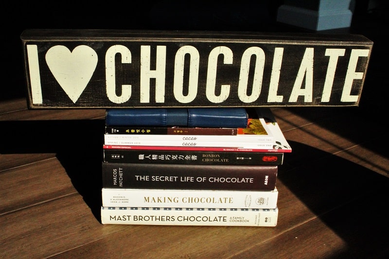 few of the top 21 books about chocolate and cacao for enthusiasts at all levels.