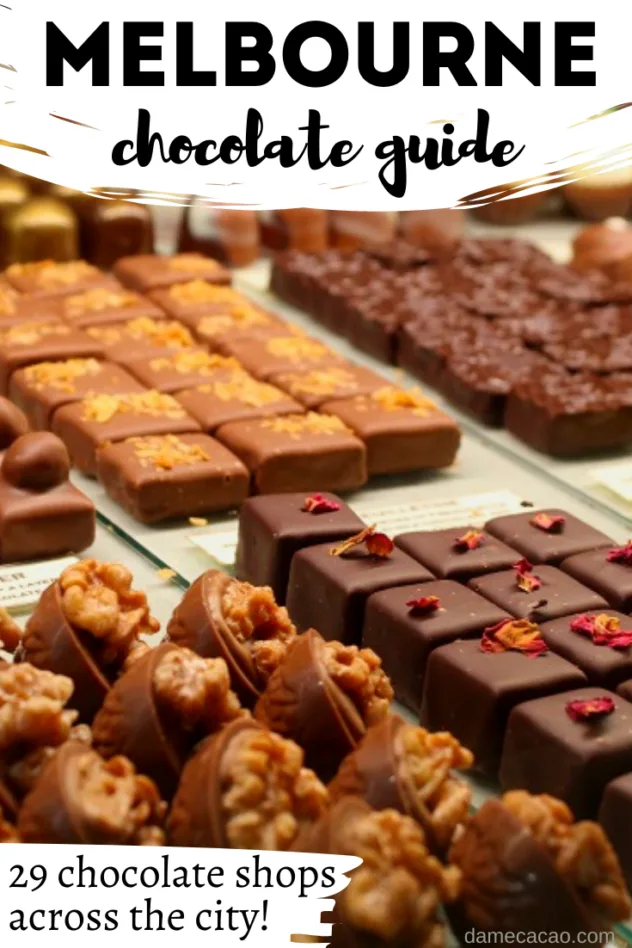 Melbourne Chocolate guide pinterest pin 2