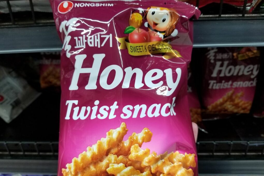 Nongshim Honey Twist Snack.