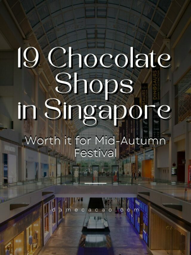 19 Singapore Chocolate Shops Worth it for Mid-Autumn Festival