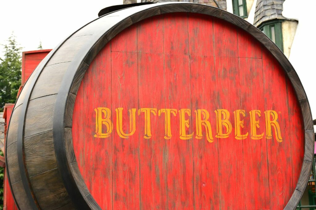 wooden beer barrel