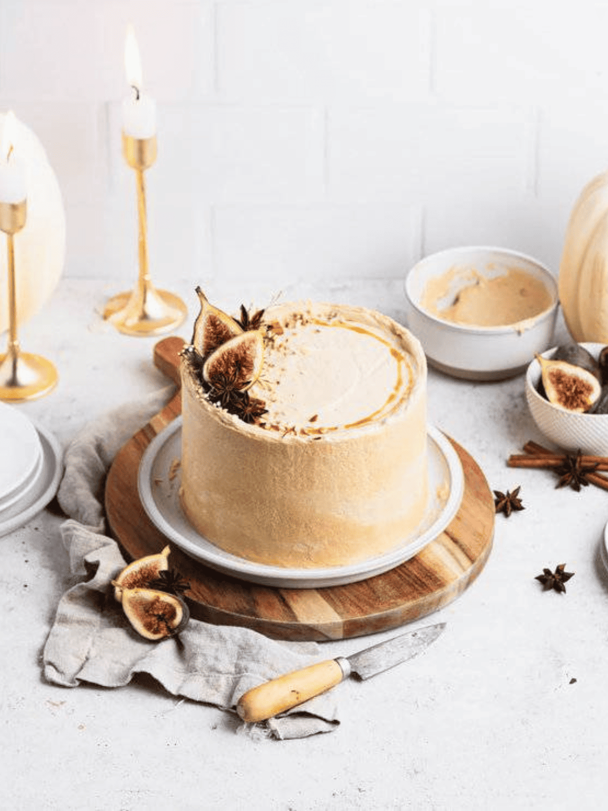 Fancy Dessert Chai Cake with Boiled Milk Frosting