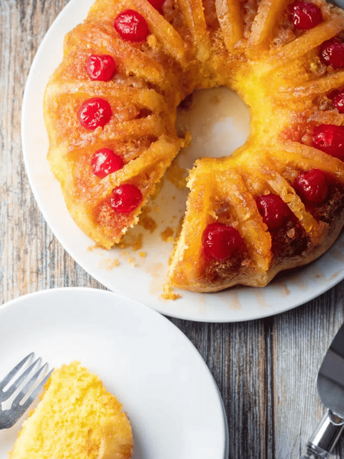 Fancy Dessert Easy Pineapple Upside-Down Cake