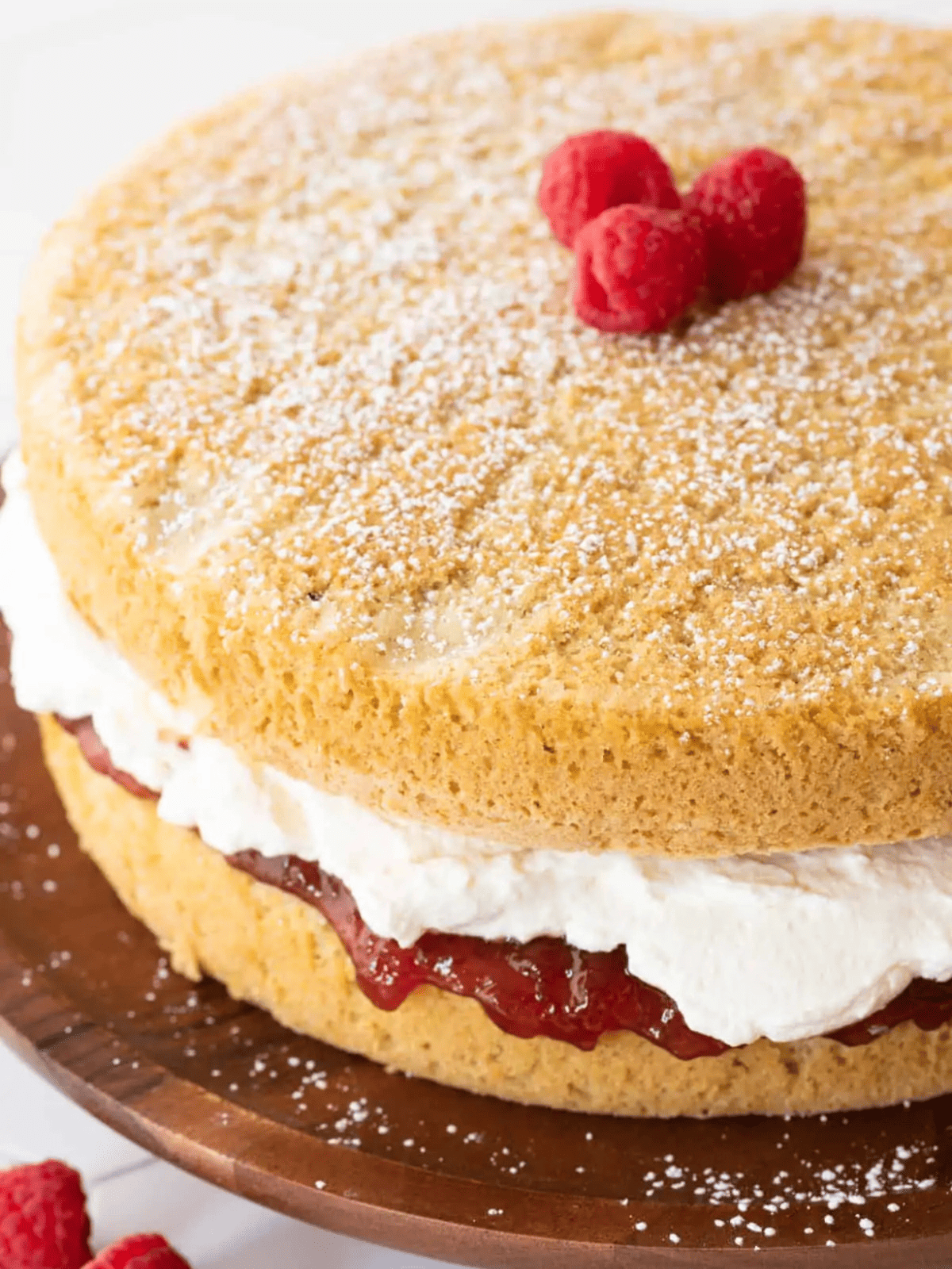 Fancy Dessert Gluten-Free Victoria Sponge Cake