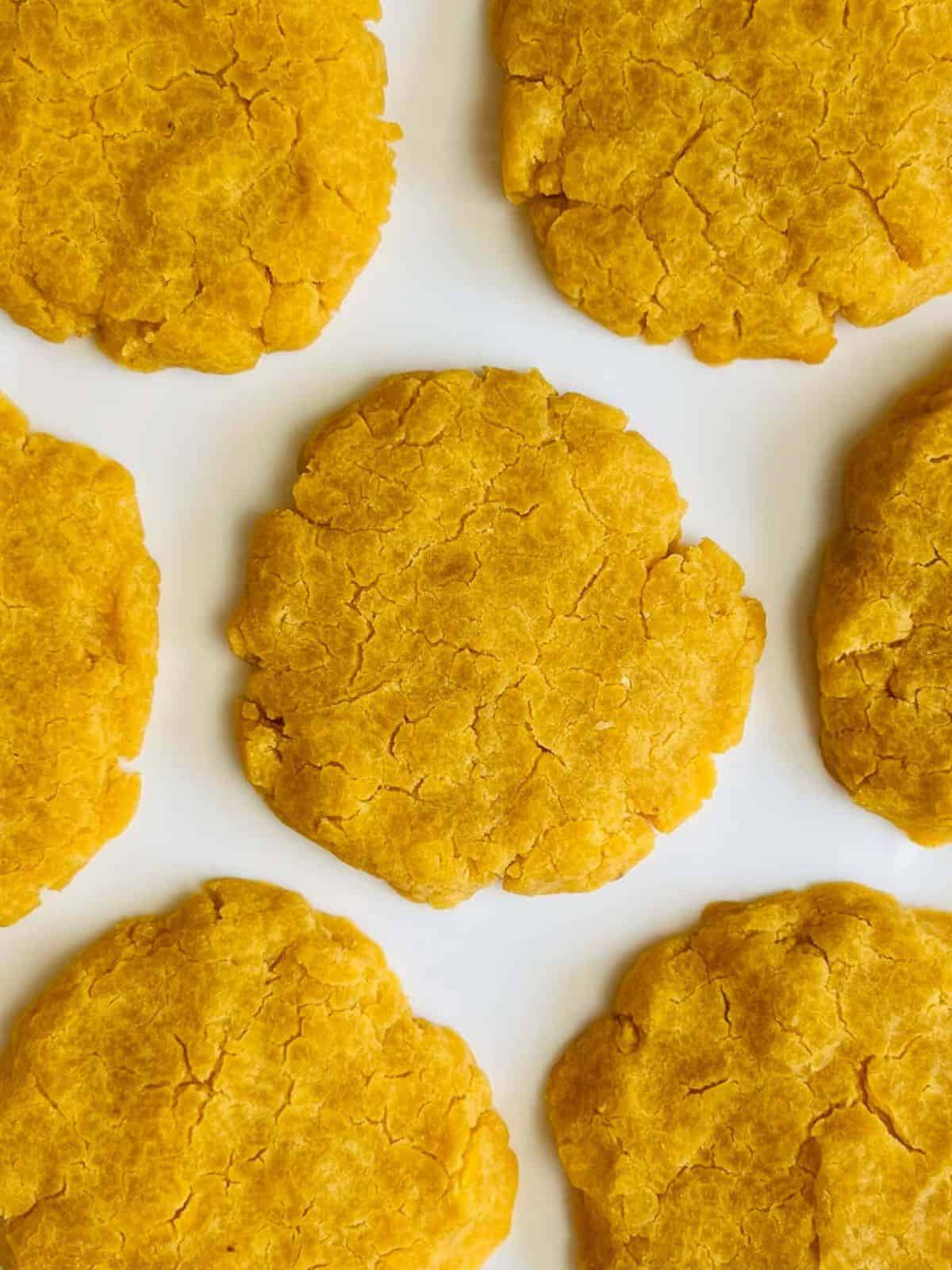 Yellow-Dessert-Corn-Flour-Cookies