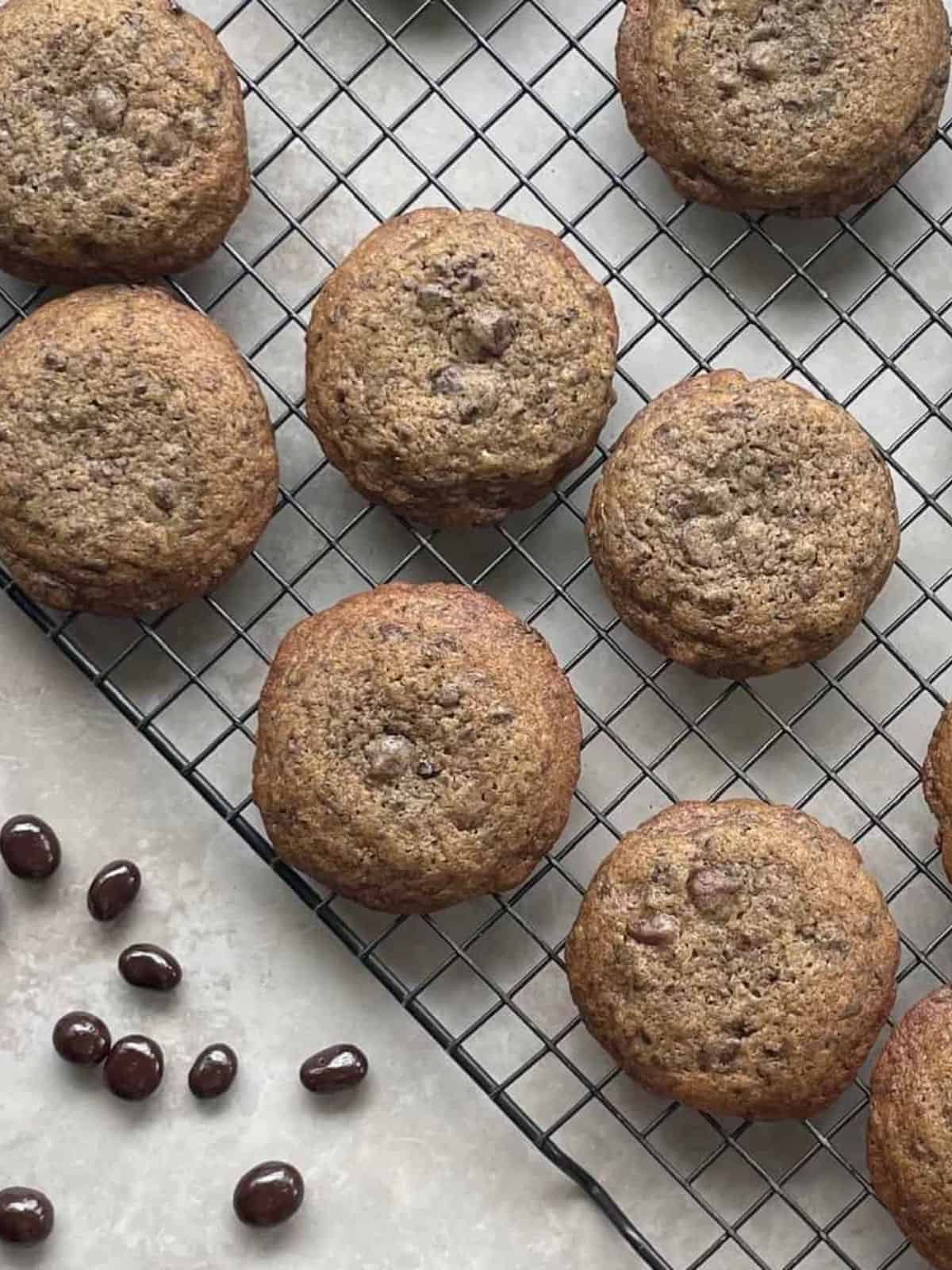 delectable triple coffee cookies made with three forms of coffee.